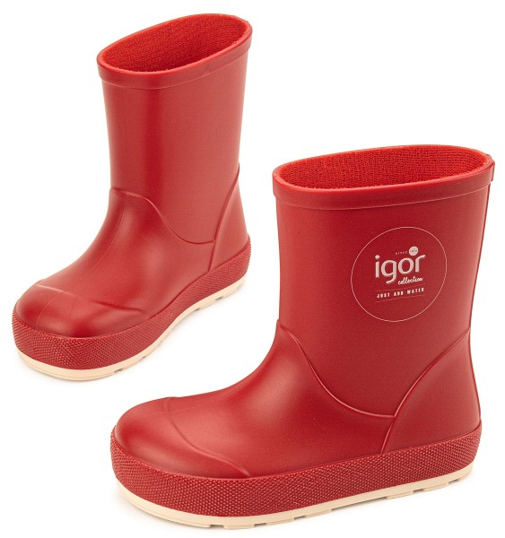 Igor ~ Yogi Regenstiefel ~ Rot