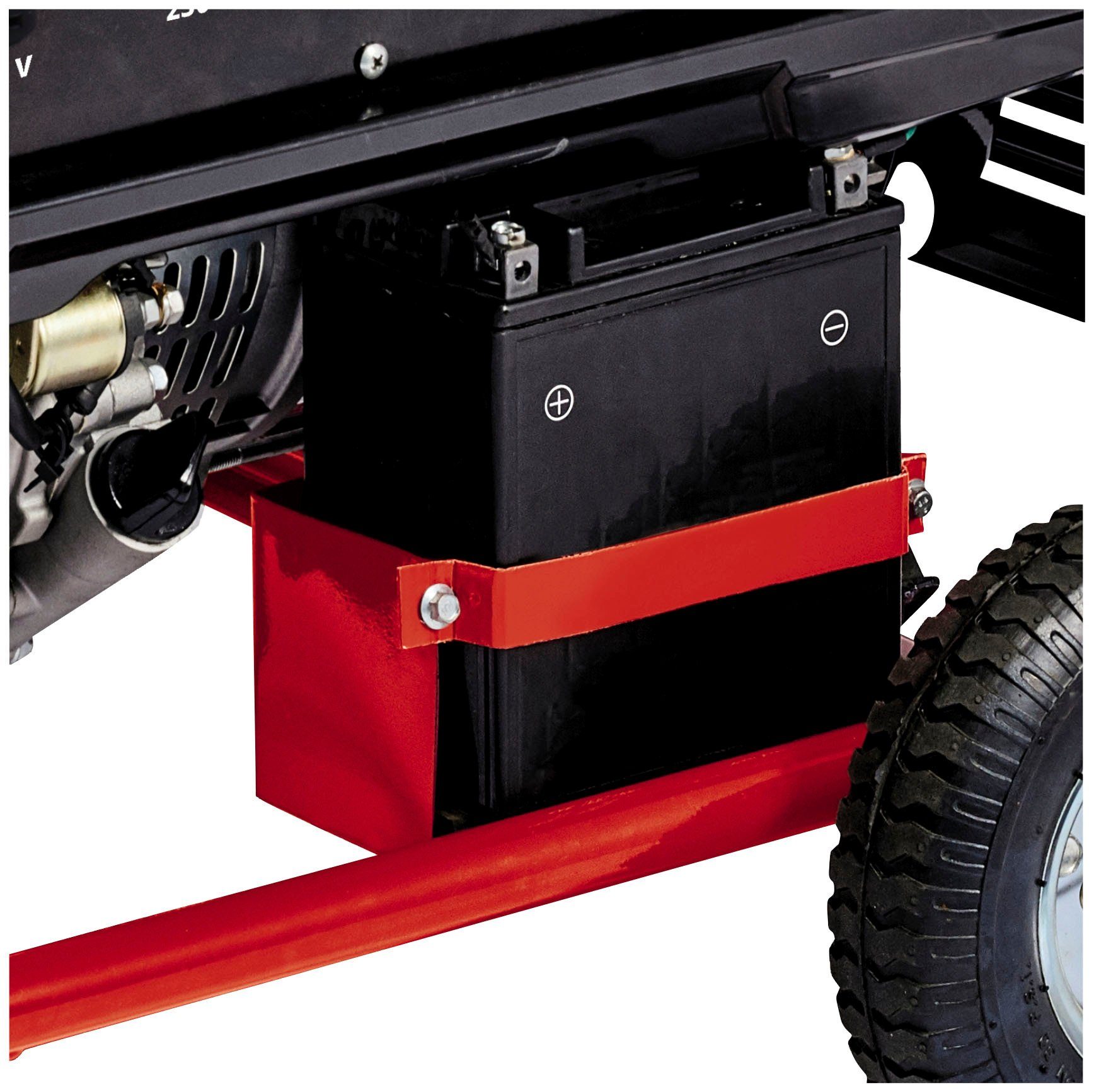 Einhell Stromerzeuger TC-PG 65/E5, (1-tlg), Benzin, inkl. 12 V Starterbatterie