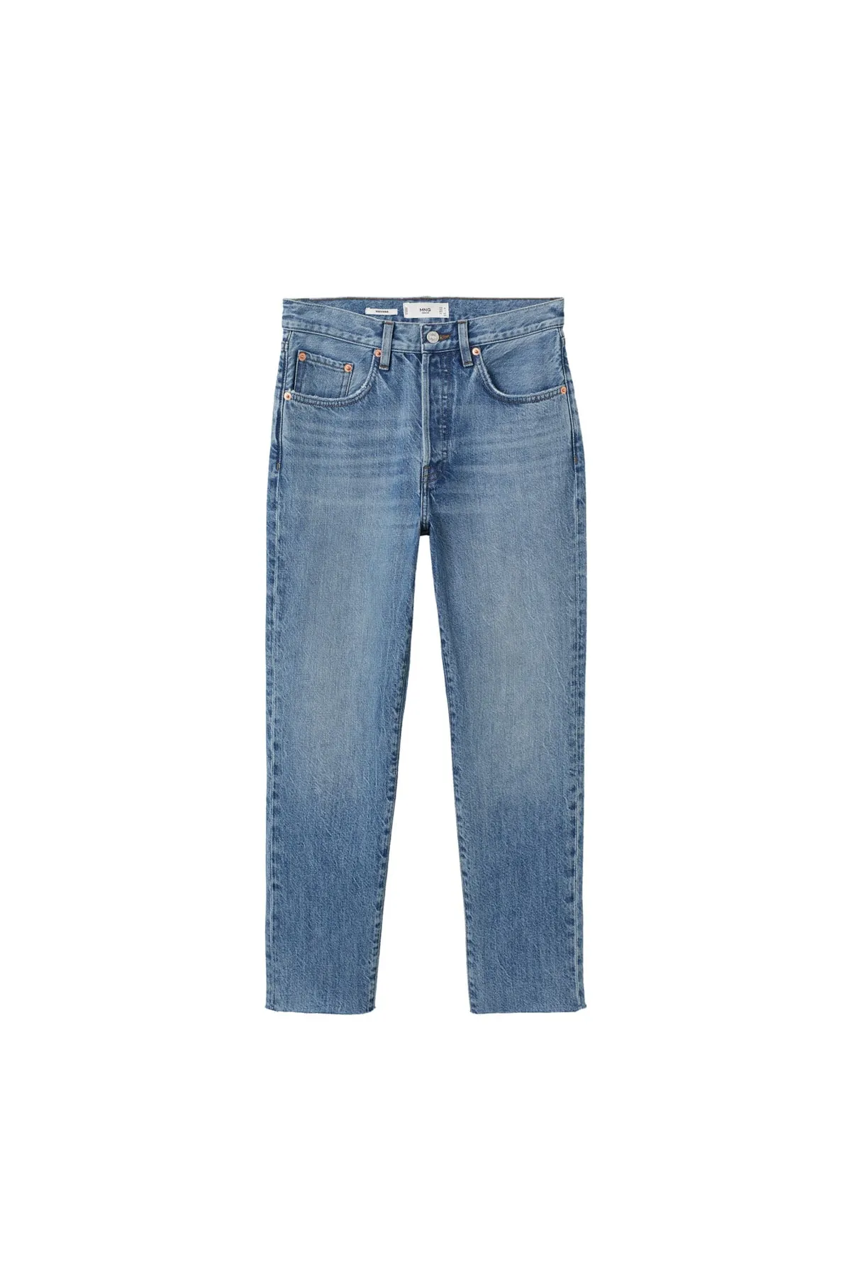 MANGO  Blaue Damenjeans 27030767