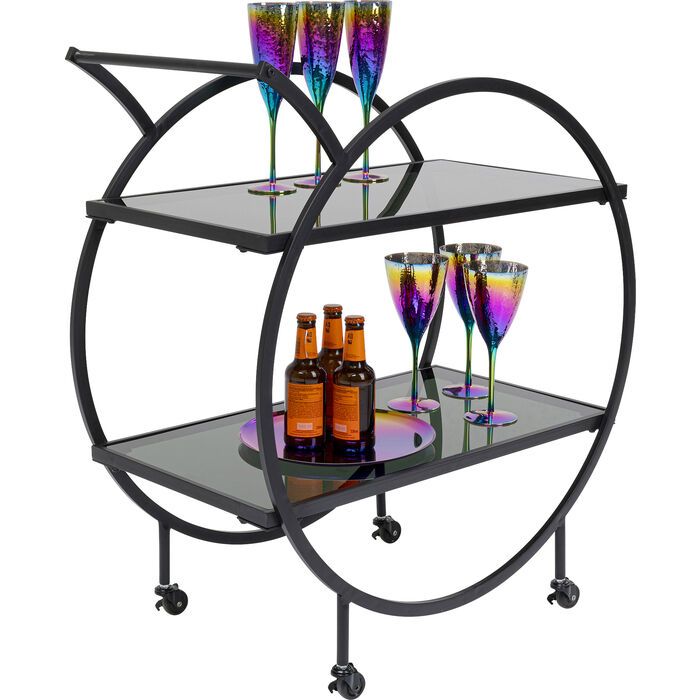 KARE Servierwagen Loft Schwarz