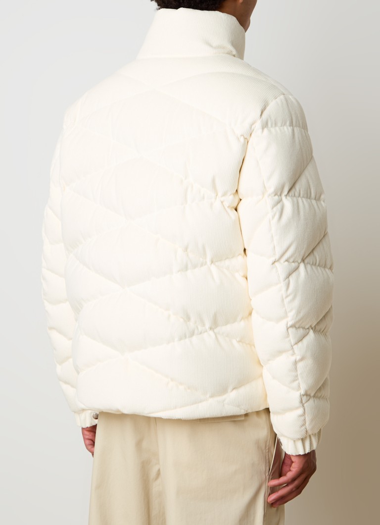 Moncler Puffer jacket made of corduroy with down filling