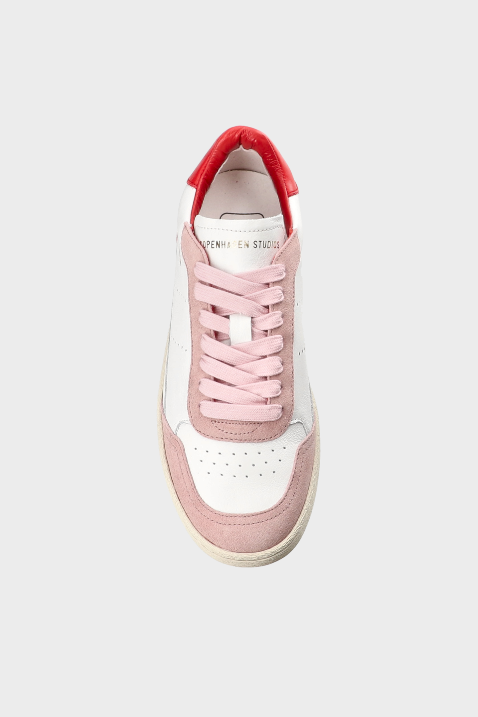 CPH255 leather mix white/pink powder