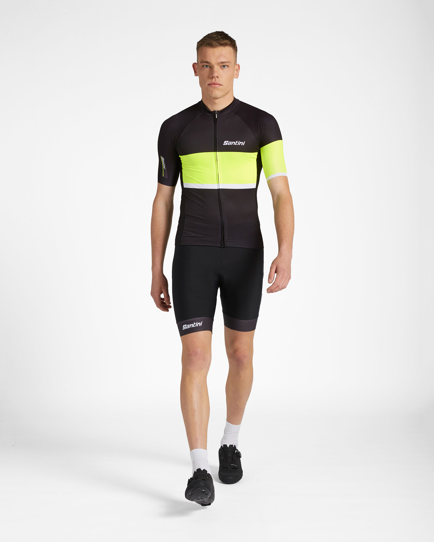 Koszulka kolarska Santini Racing Tono M 9C94075CTONUV