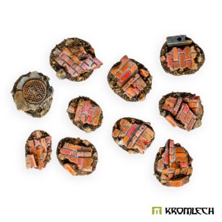 Small Old Town Ruins Basing Kit (10)