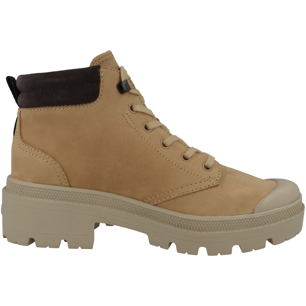Palladium Pallabase Lo Cuff Schnürboots gelb
