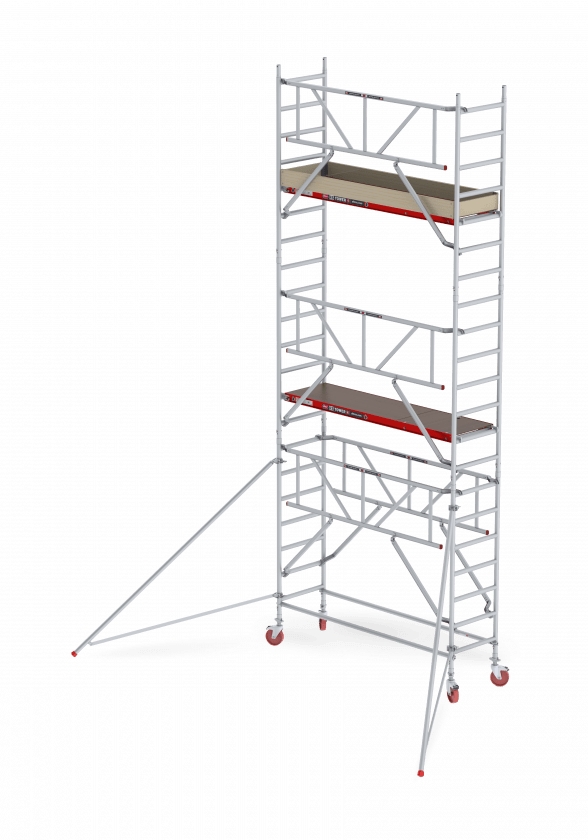 Altrex T410010 RS TOWER 41-S 6,2 m înălțime de lucru Lemn 1,85 Safe-Quick
