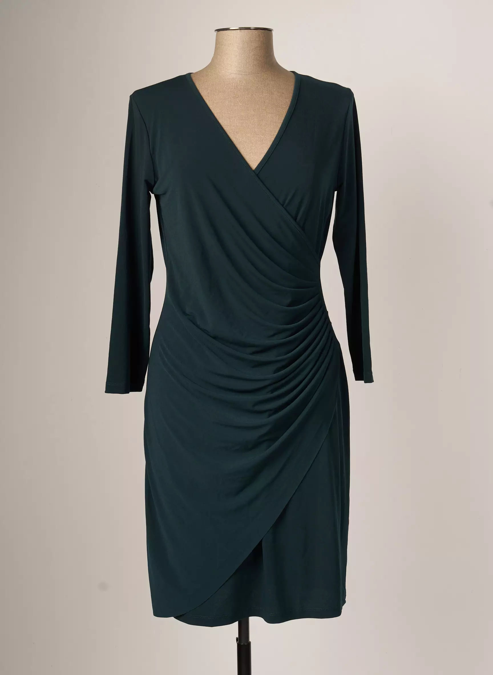 Maloka Robes Mi Longues Femme couleur vert