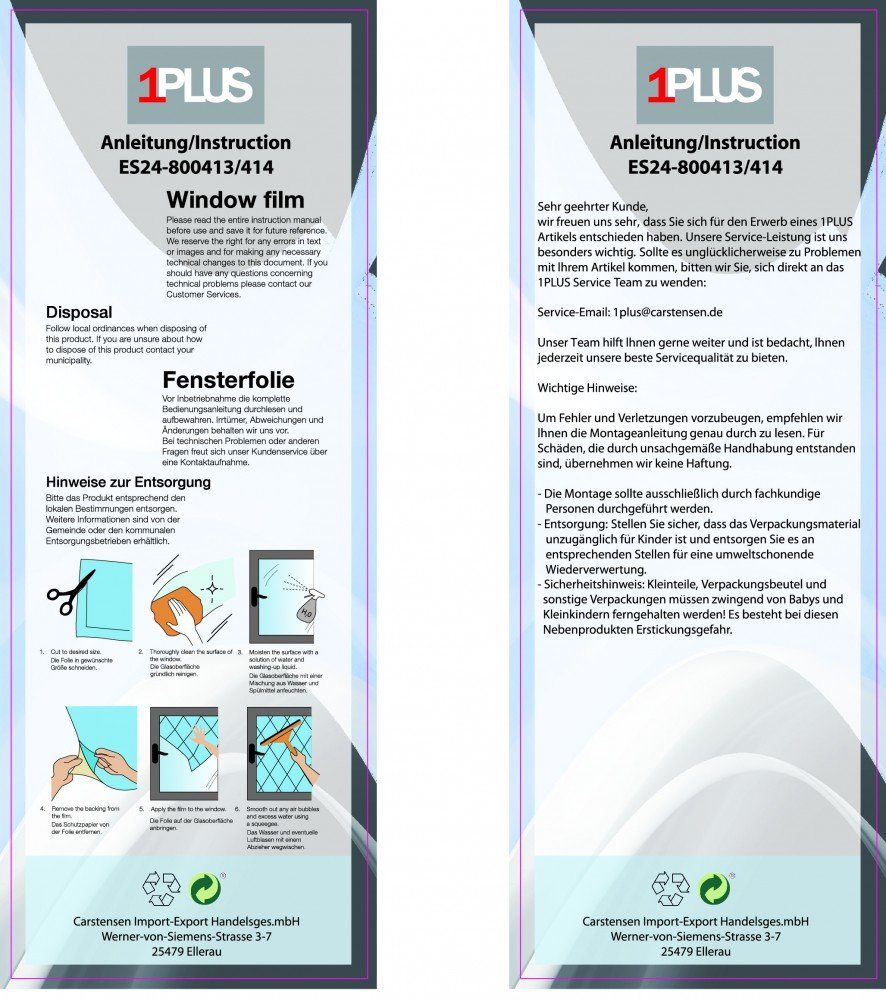 Fensterfolie Fensterfolie Sichtschutzfolie, Stein-Optik, SELBSTKLEBEND, statisch haftend, Blickschutzfolie für Fenster, Tür, Glas-Trennwand für Küche Bad und Büro, shelfmade