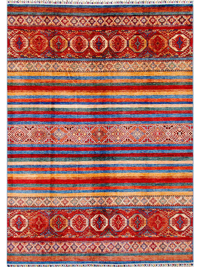 Chobi Schal ca. 202 x 295 cm, Unikat / Einzelstück