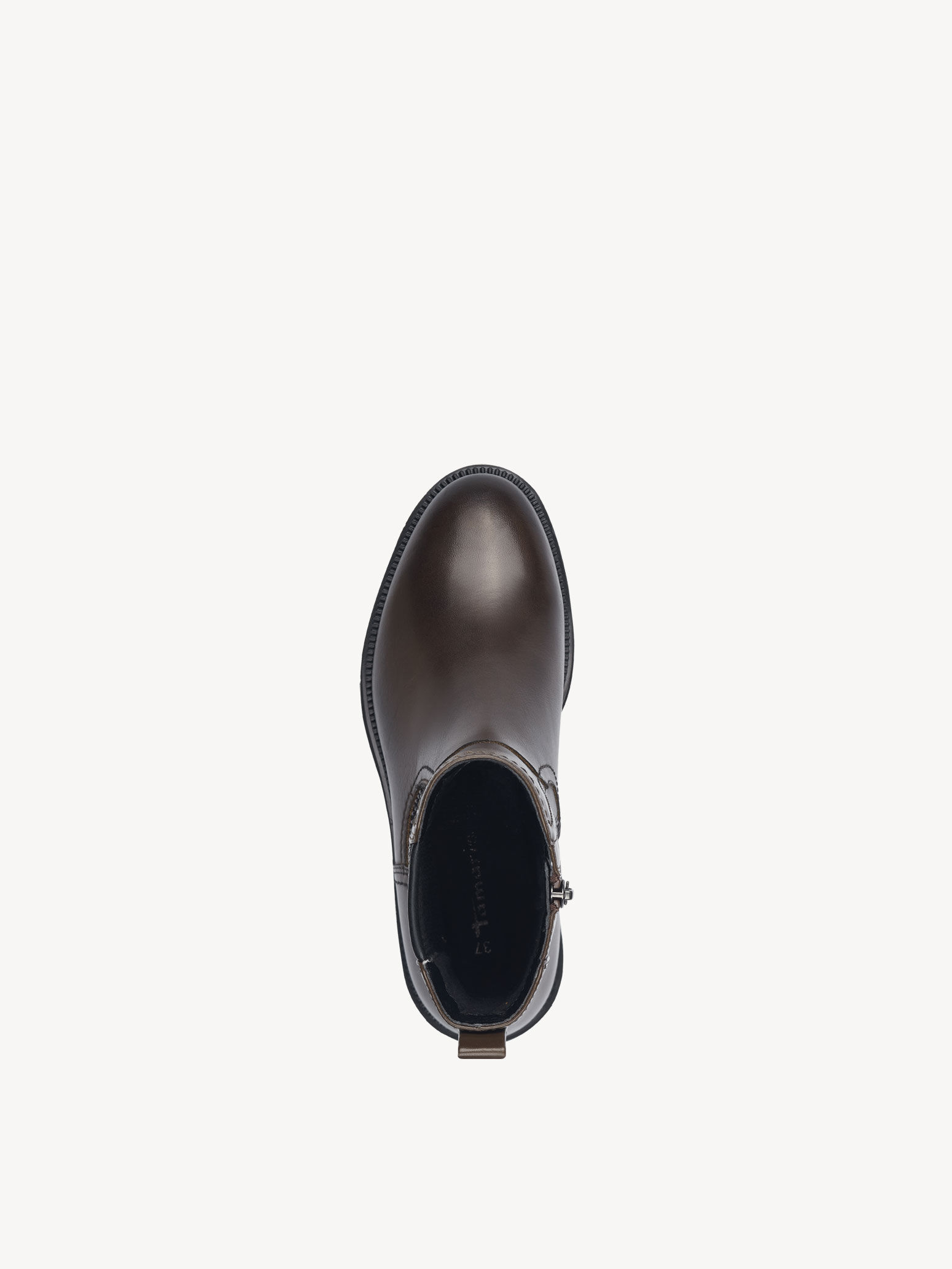 Bottine Chelsea en cuir - vert