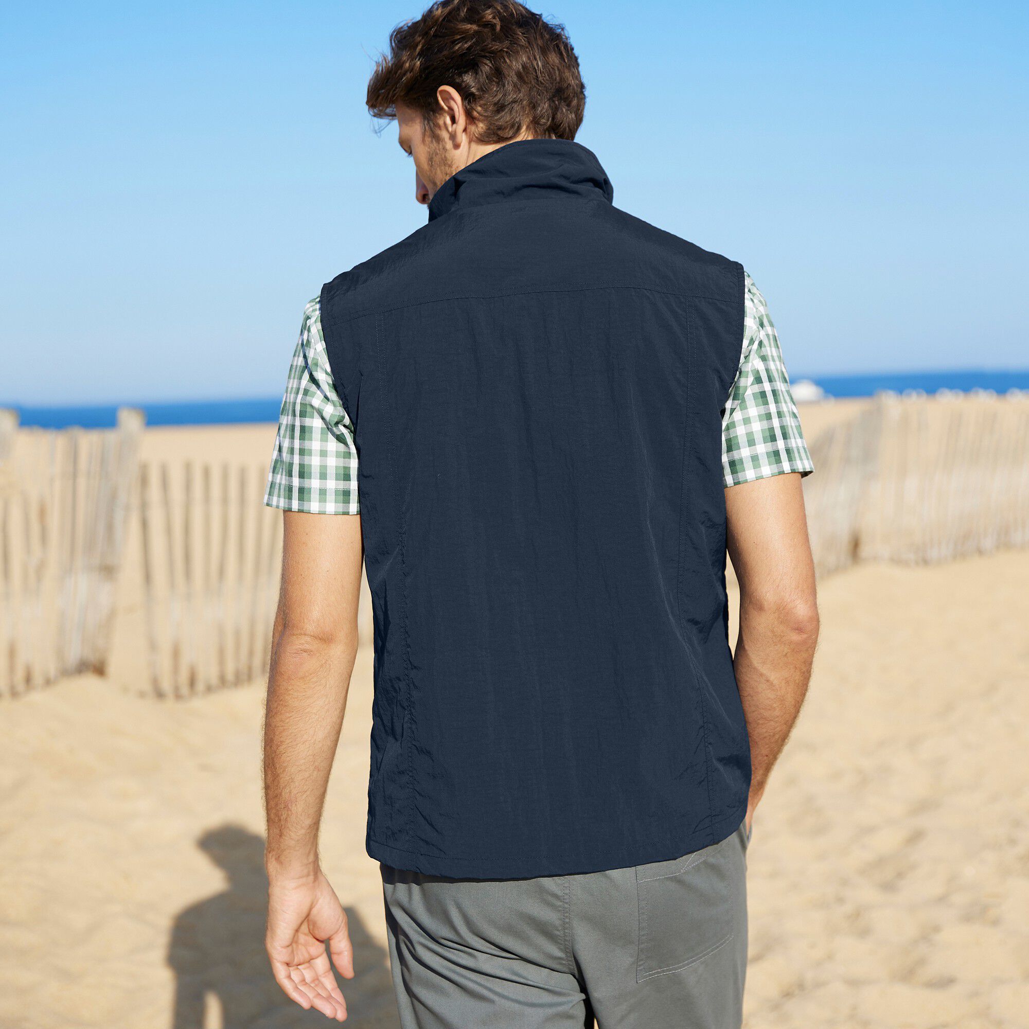 Gilet multipoches sans manches