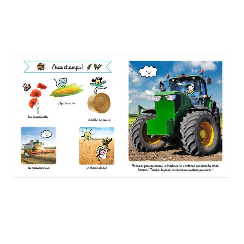 Livre La ferme - Larousse Jeunesse