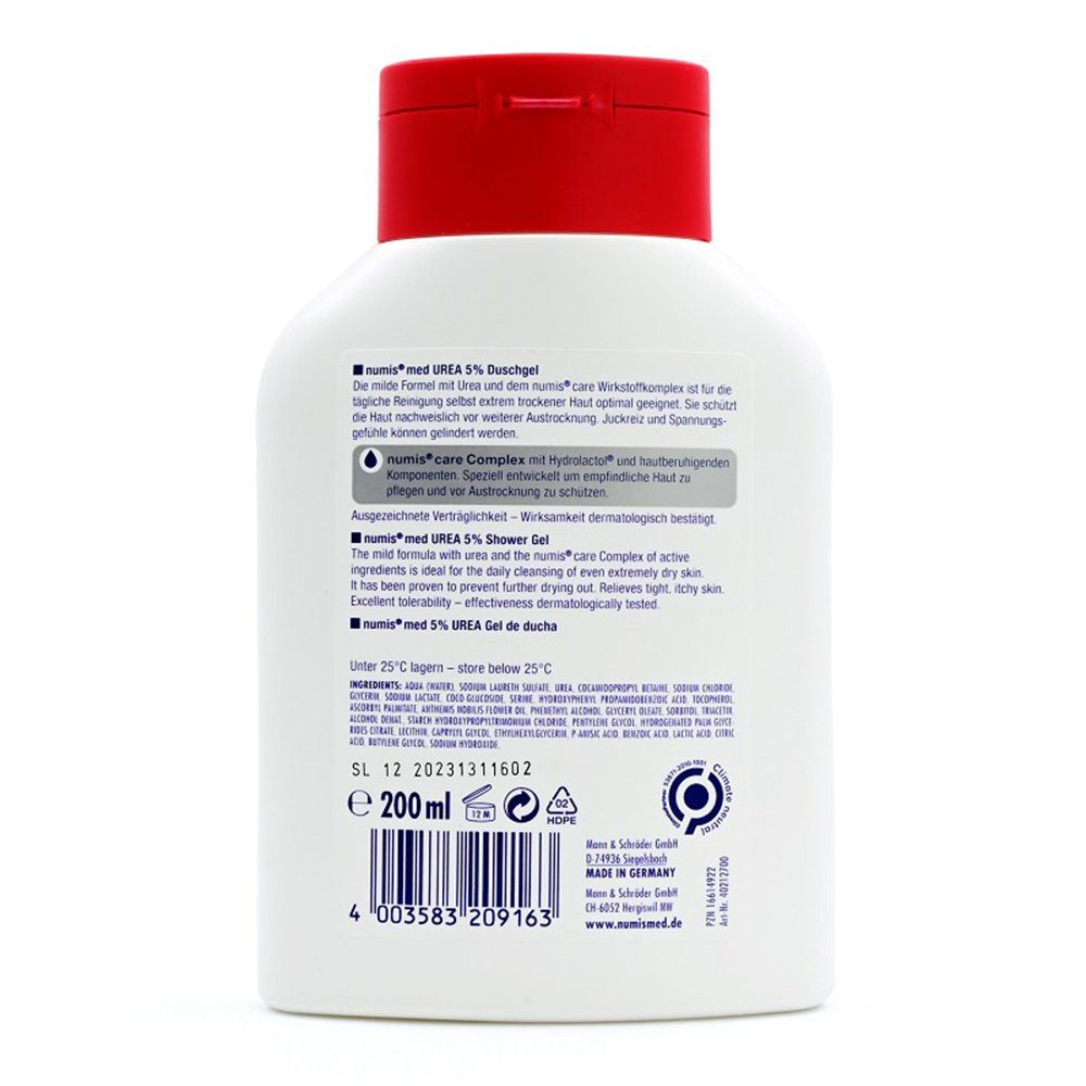 MANN & SCHROEDER GMBH Duschgel NUMIS med Urea 5% Duschgel, 200 ml
