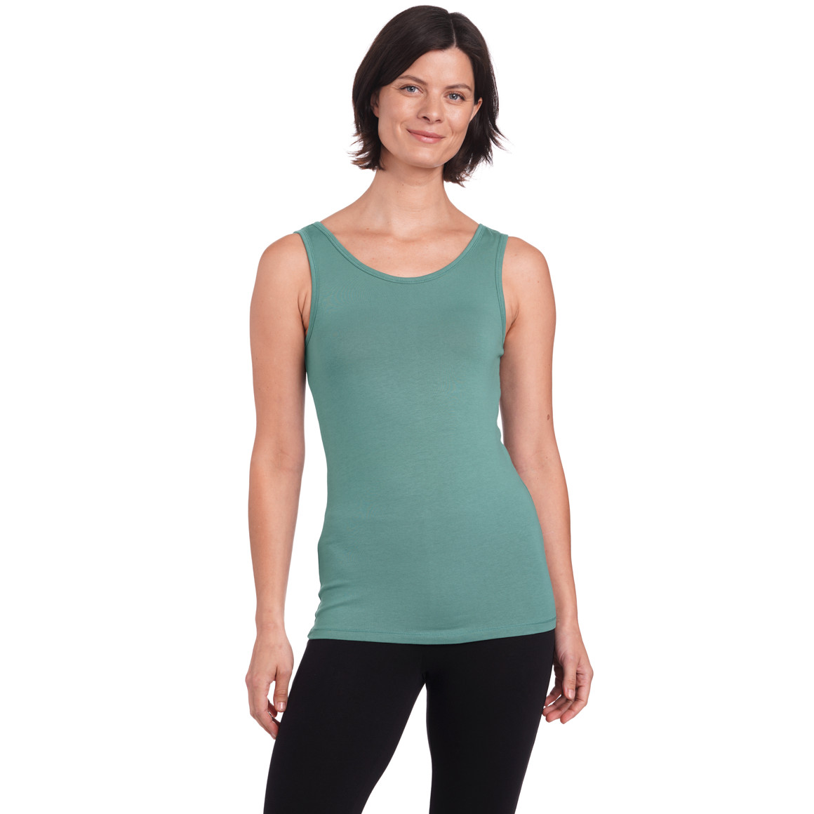 2 Damen Unterhemden im Basic-Look