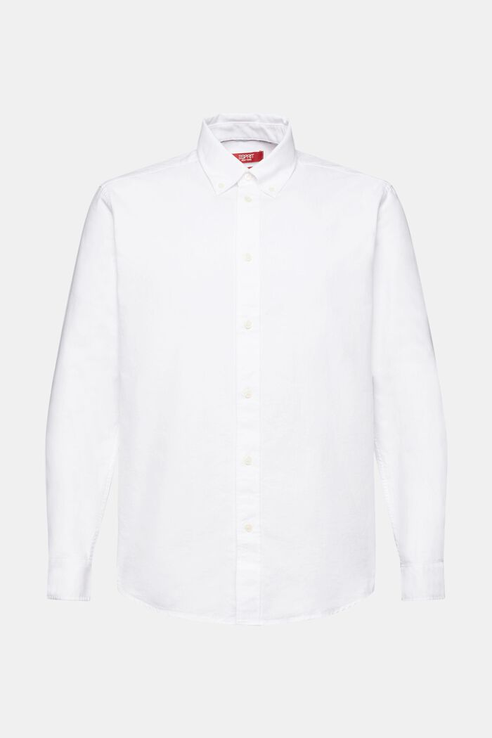 Button-Down-Hemd aus Baumwollpopeline