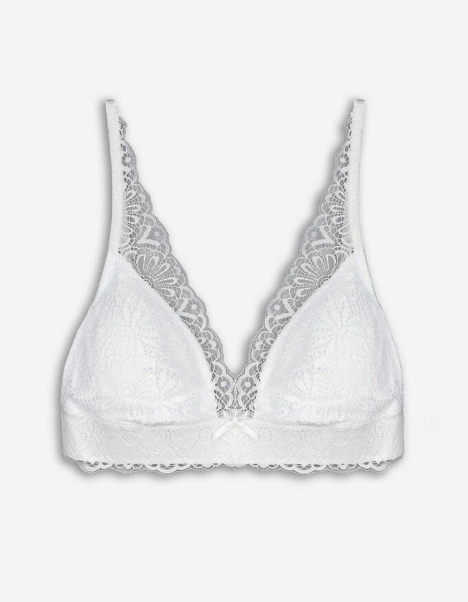 Bustier - Spitzenbesatz