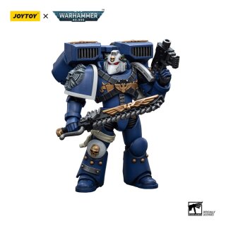Warhammer 40k Actionfigur 1/18 Ultramarines Vanguard Veteran with Chainsword and Bolt Pistol 12 cm