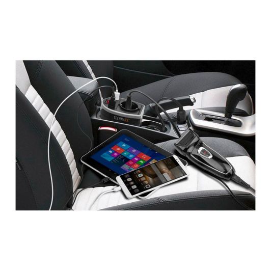 Convertor de tensiune Technaxx 12 volți 2 porturi USB TE13
