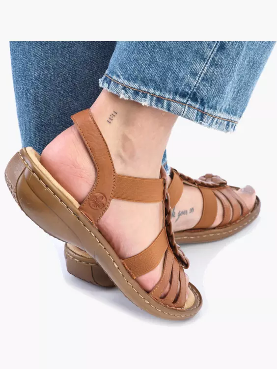 Rieker Damen Riemchensandalen