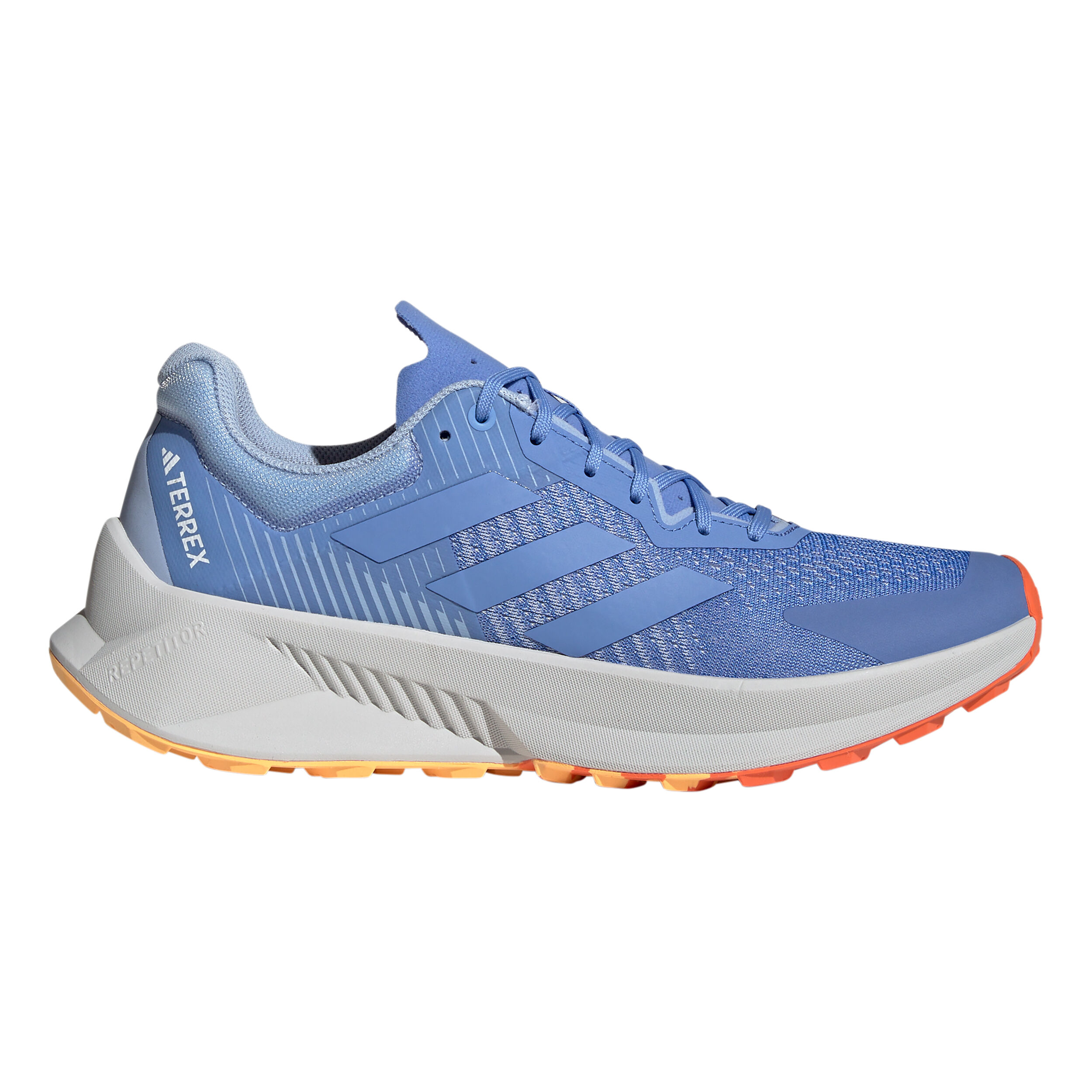 Terrex Soulstride Flow Trailschuh Herren - Blau, Grau