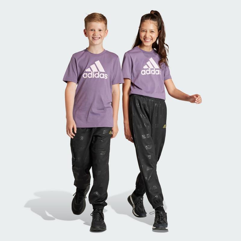 adidas Brand Love Debossed Kids Hose Stoffhose Kinder