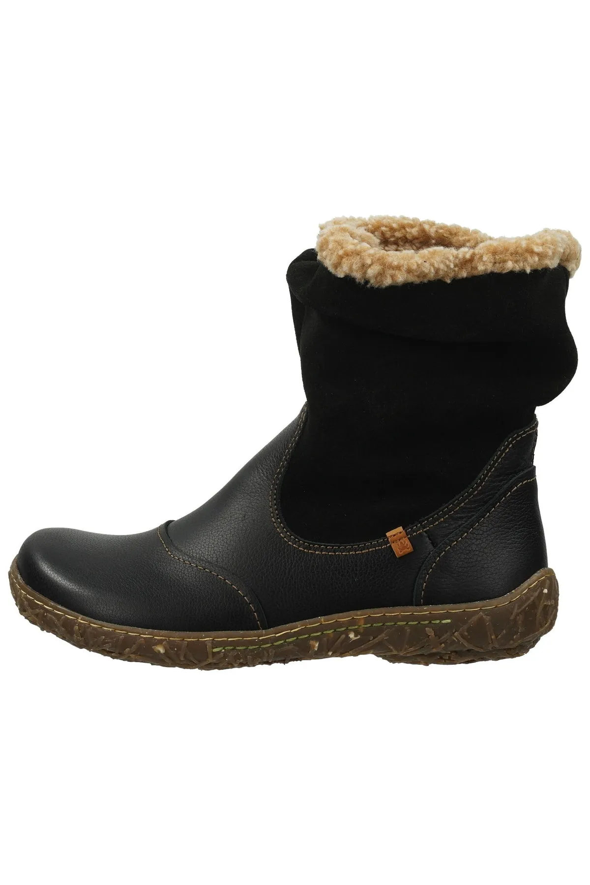 El Naturalista  Stiefelette - Schwarz - Flacher Absatz