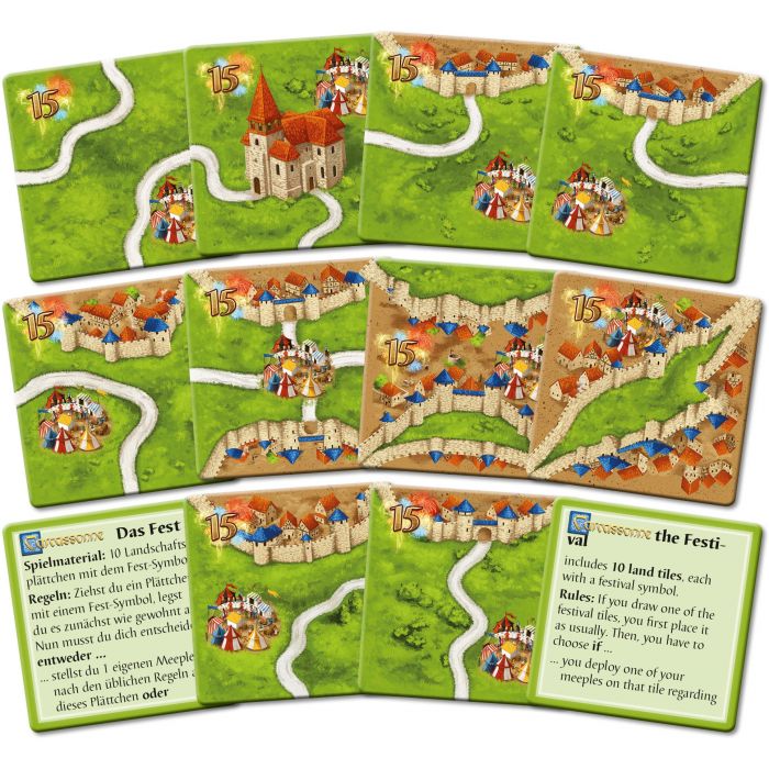 Carcassonne - Das Fest II (neue Edition) - (DEU/ENG)