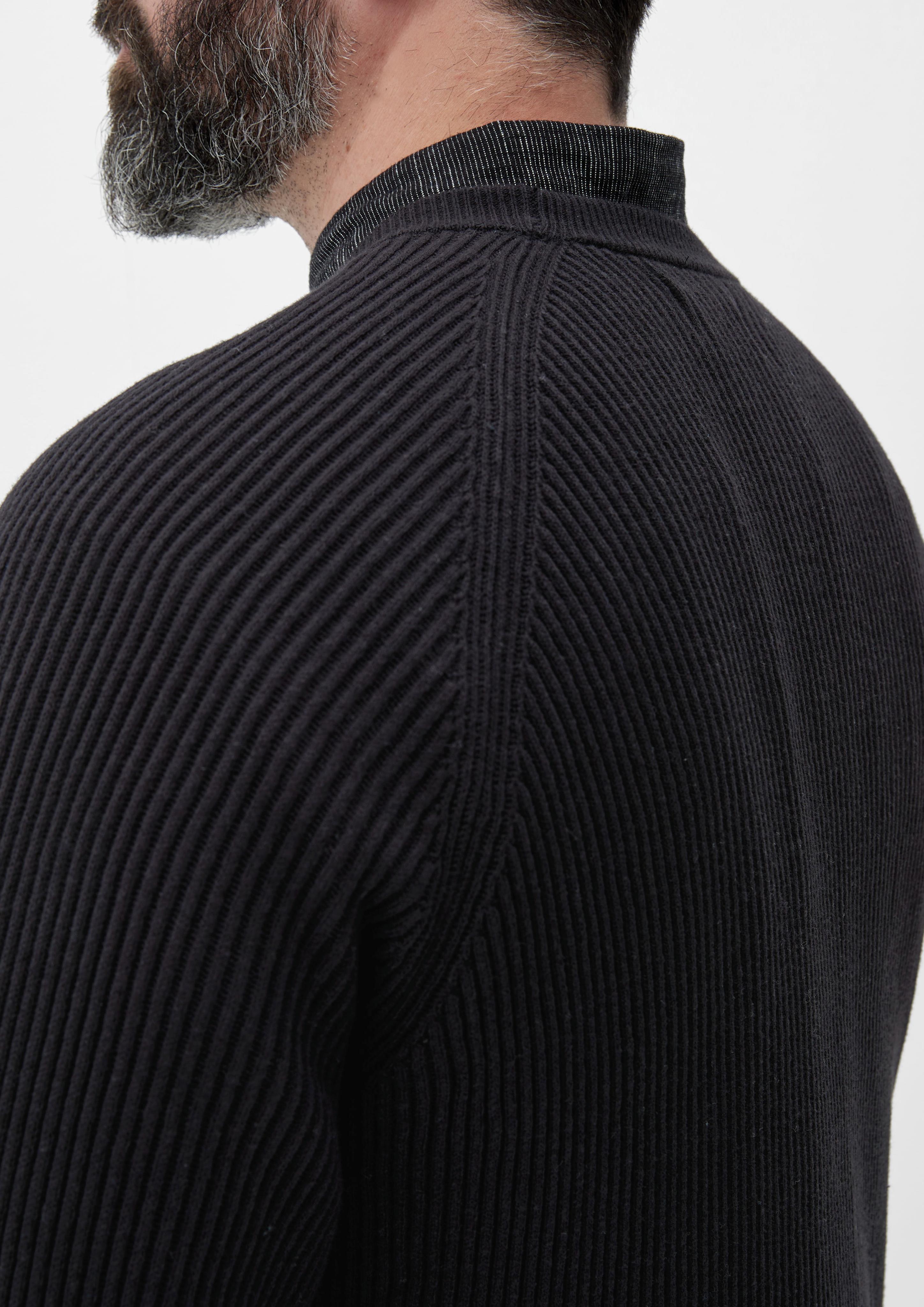 Strickpullover mit Rippstruktur  2128115-9999