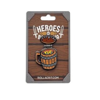 Heroes of Barcadia - Fire Breathing Flacon Pin