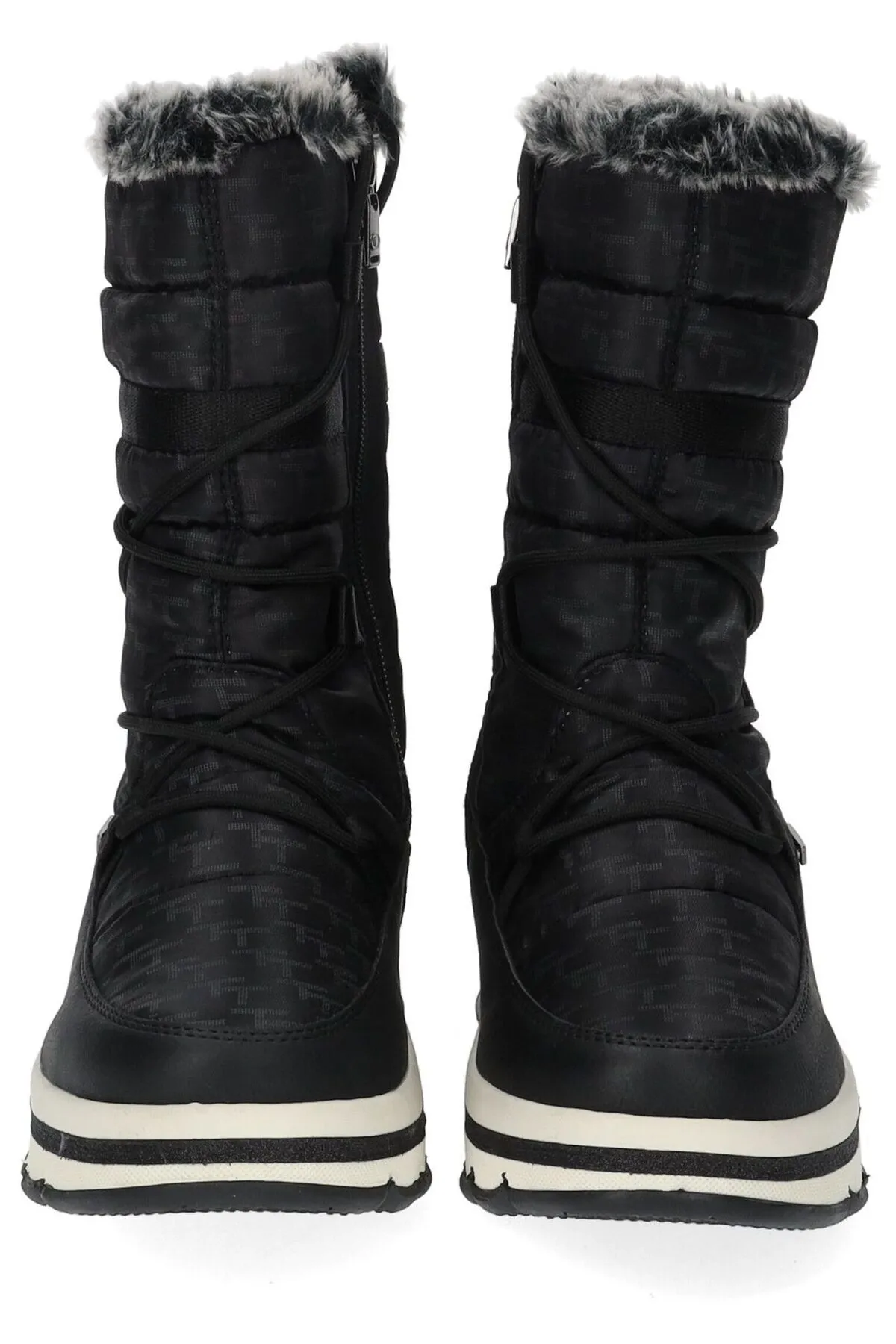 Tom Tailor  Stiefelette - Schwarz - Flacher Absatz