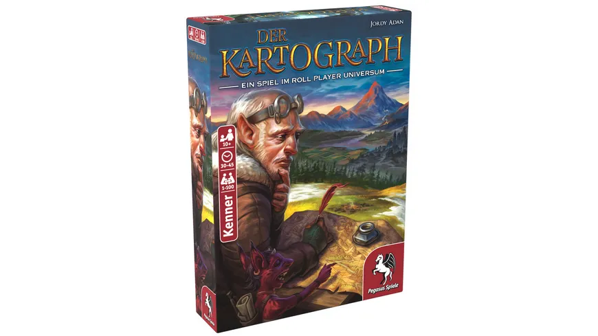 Pegasus - Der Kartograph - Nominiert Kennerspiel des Jahres 2020