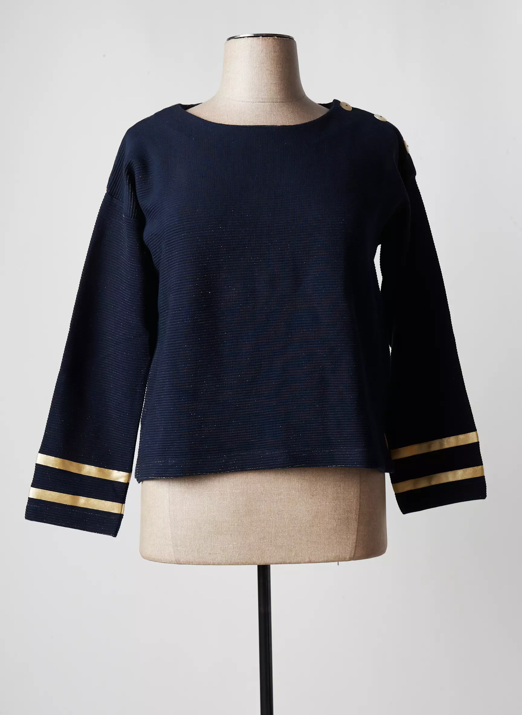 Le Petit Baigneur Tops Femme couleur bleu