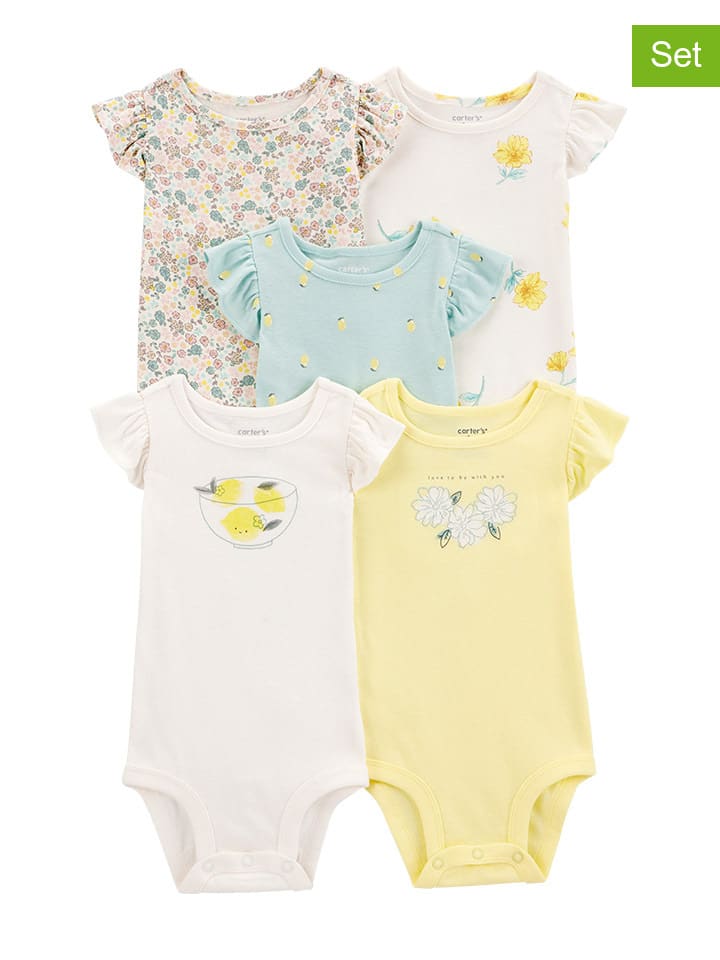 carter's 5er-Set: Bodys in Bunt günstig kaufen