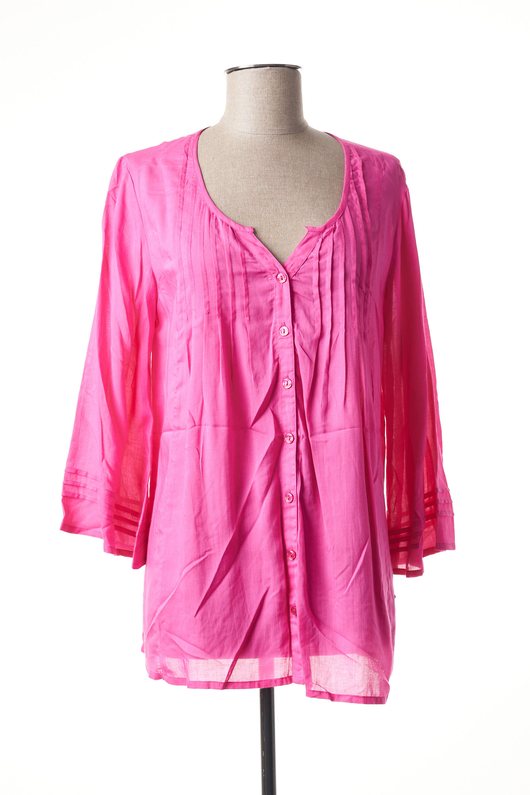 Agathe   Louise Tuniquemanchelongue Femme couleur rose