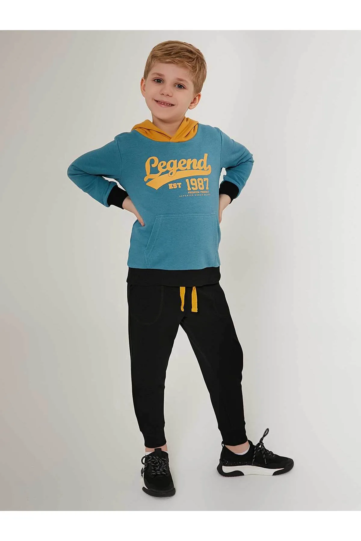 ROLY POLY  Trainingsanzug-Set für Jungen im Alter von 2–7 Jahren, Farbe Petrol
