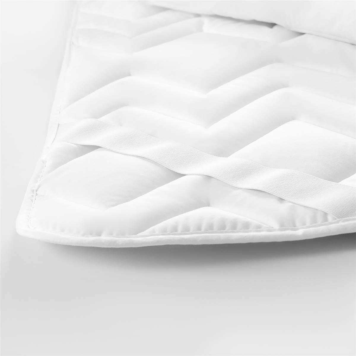 Topper Matratzenschoner Topper, SEI Design, Kunstfaser, (matratzentopper 140x200), Topper gesteppt