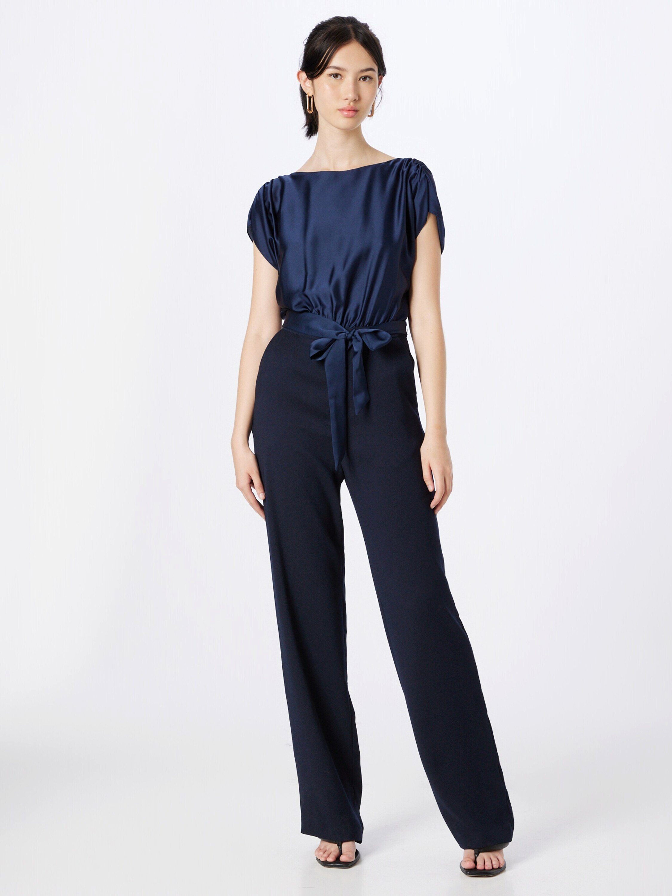 SWING Jumpsuit (1-tlg) Drapiert/gerafft
