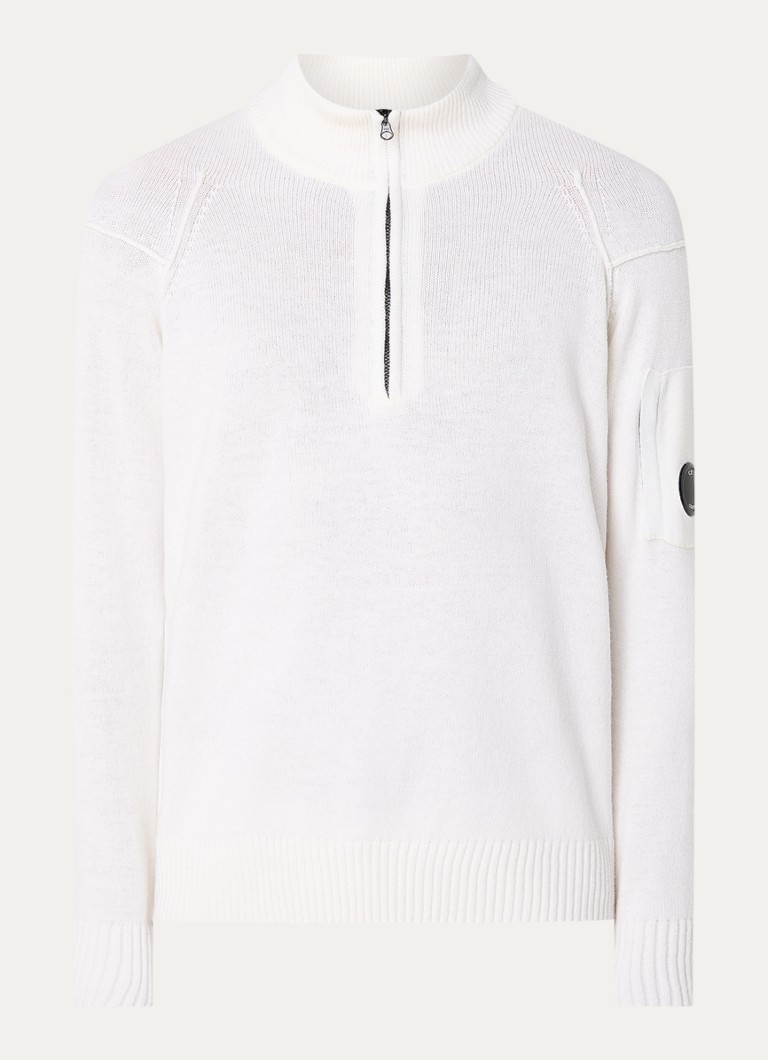 CP Company Fine-knit skipper sweater in wool blend