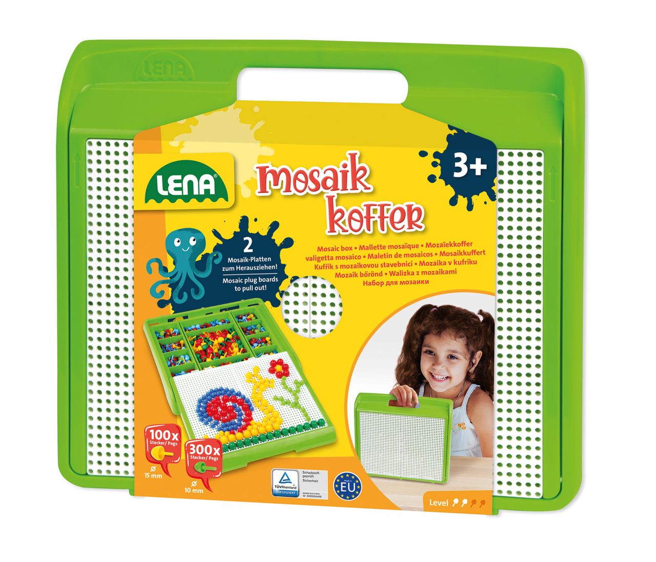 LENA Mosaik-Koffer color, Banderole