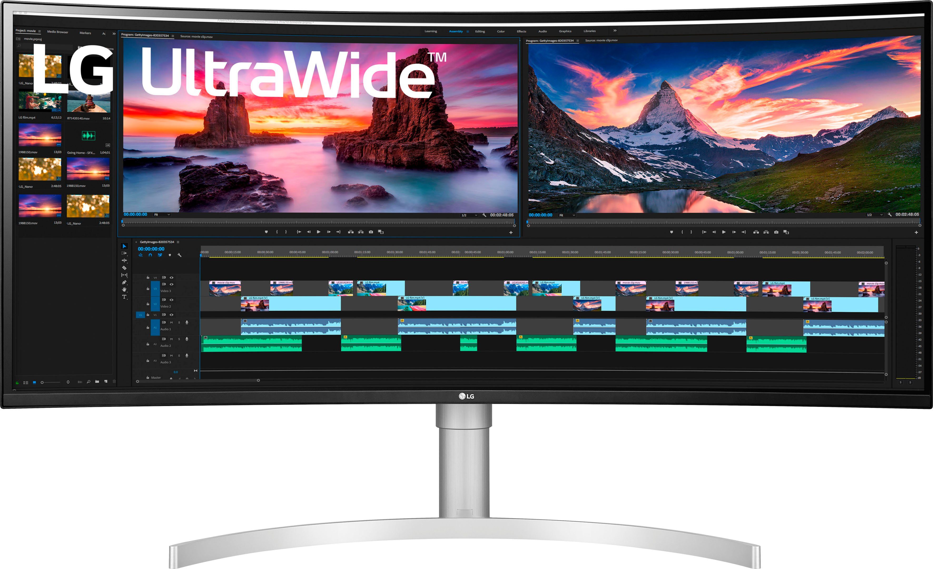 LG 38WN95CP Curved-Gaming-Monitor (95,29 cm/38 