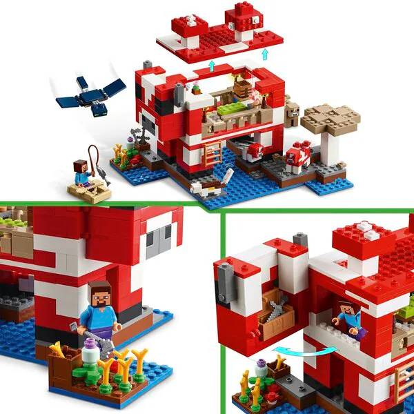 LEGO Minecraft 21270 Hiša z gobami