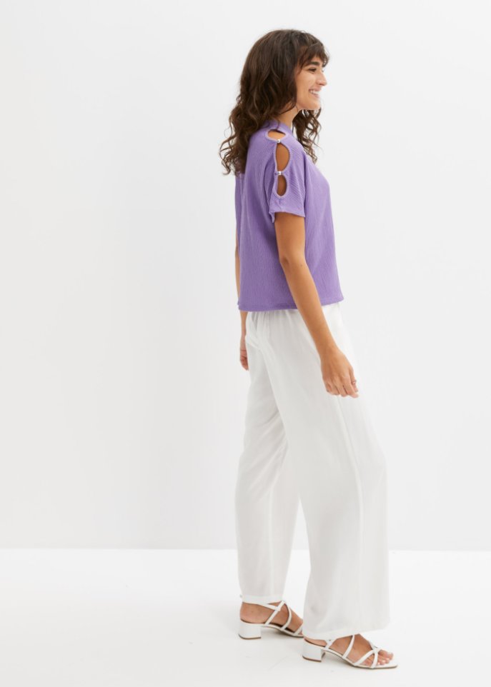 Shirt mit Cut Outs