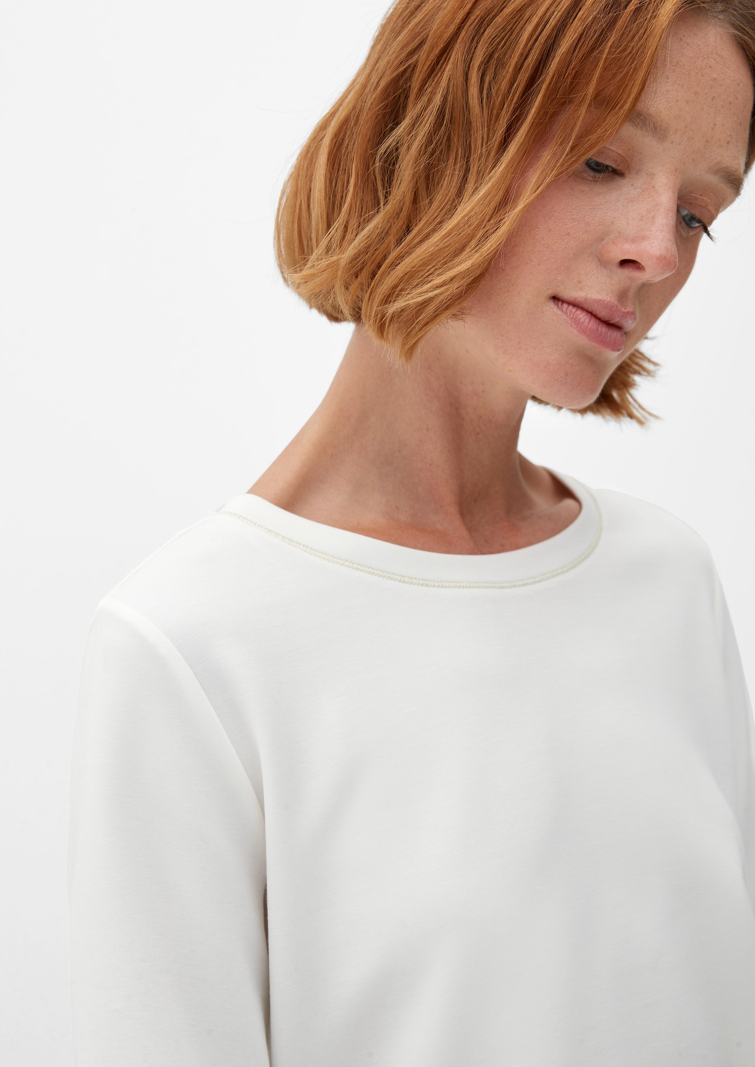T-Shirt mit Glitzernähten  2128117-0200