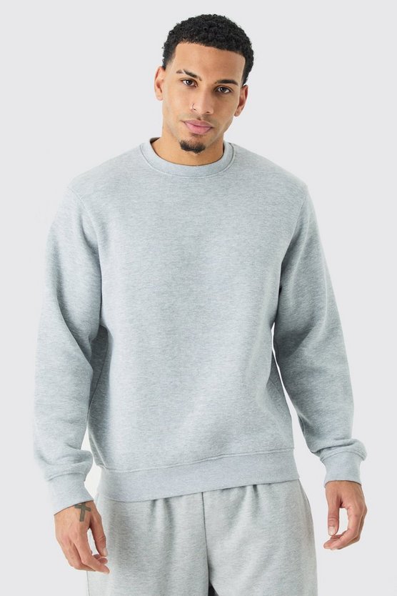 Basic Rundhals-Sweatshirt