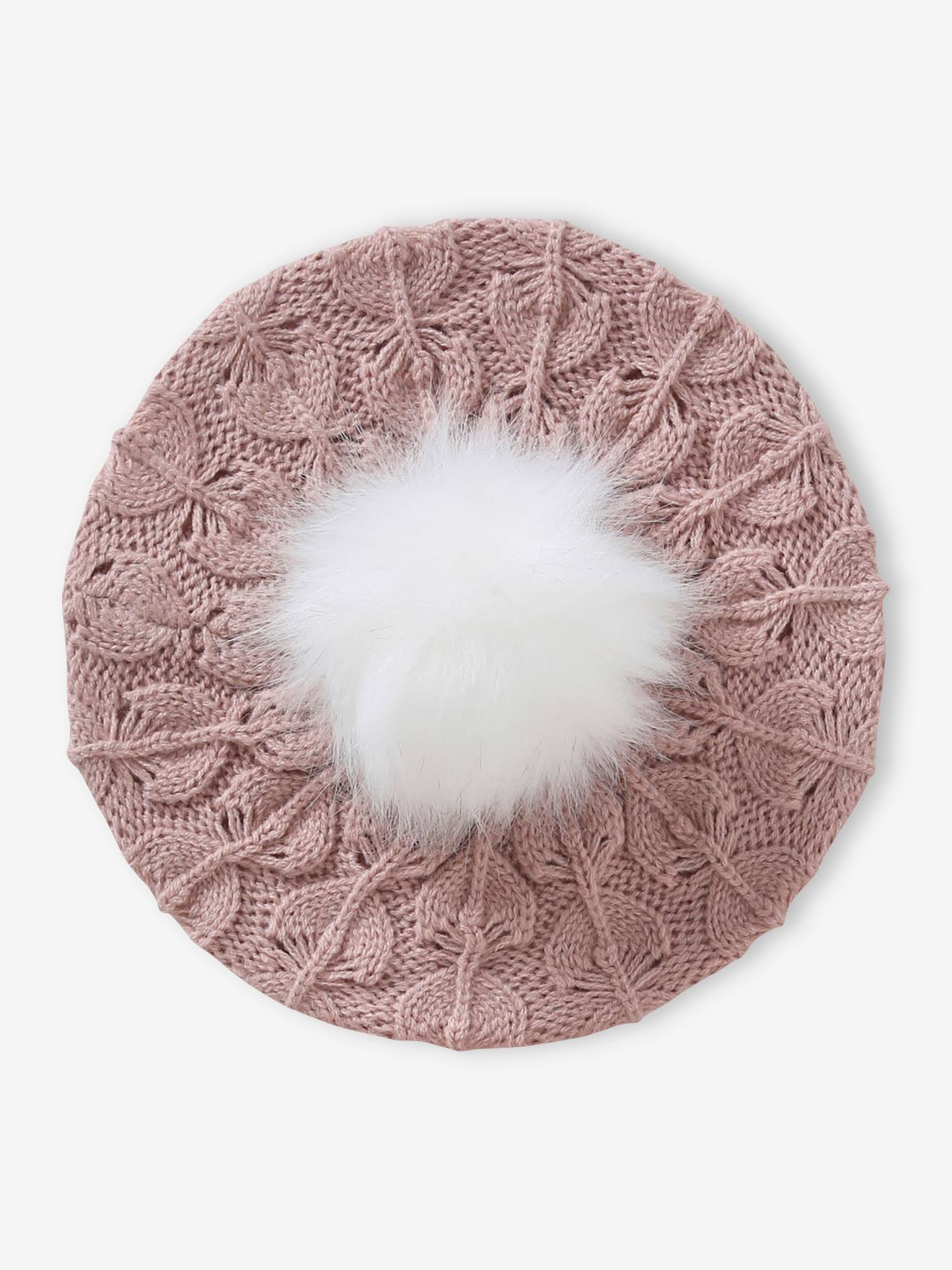 Vertbaudet Mädchen-Set: Mütze, Schal & Handschuhe - pudrig rosa