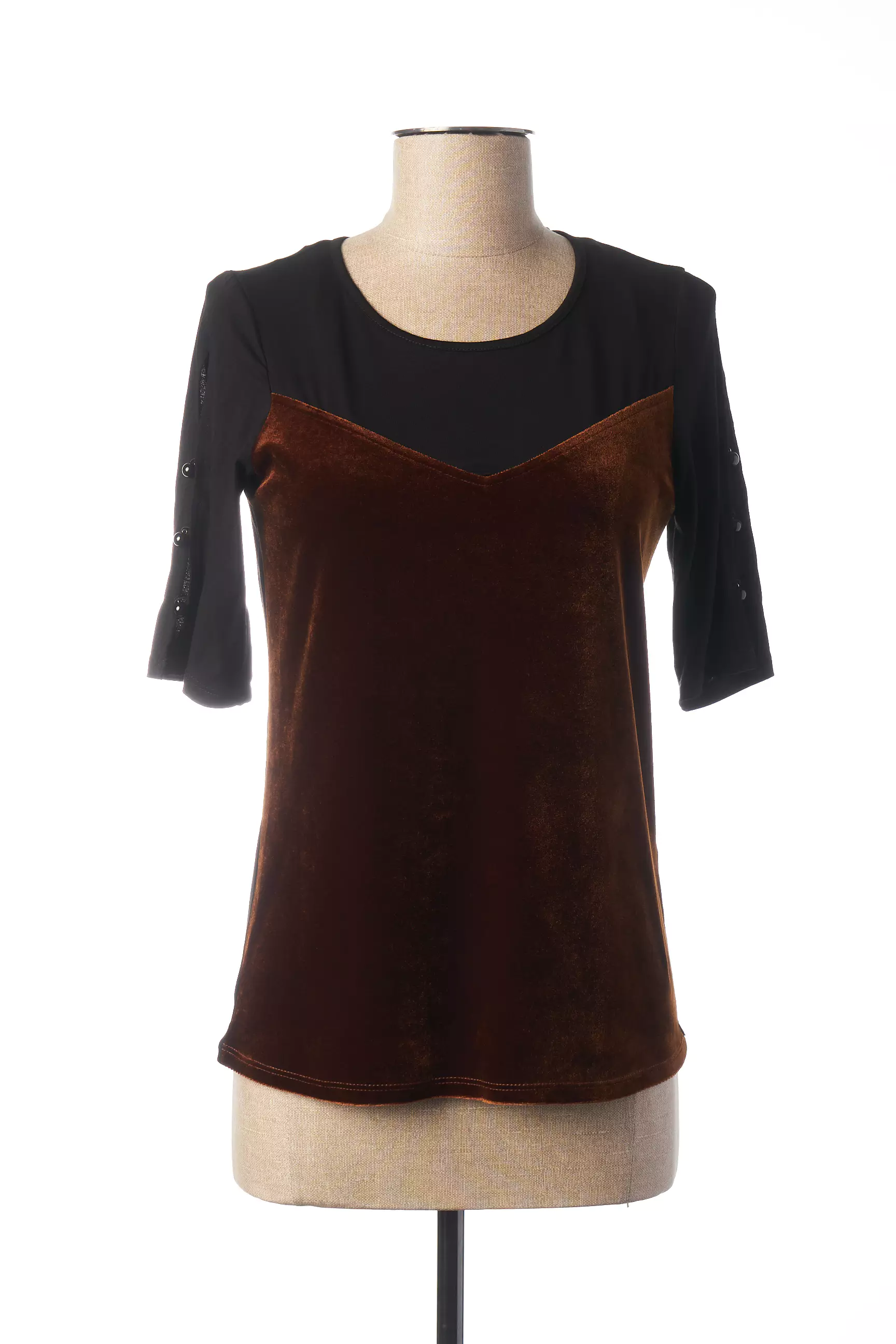 Mado Et Les Autres Tshirts Femme couleur marron