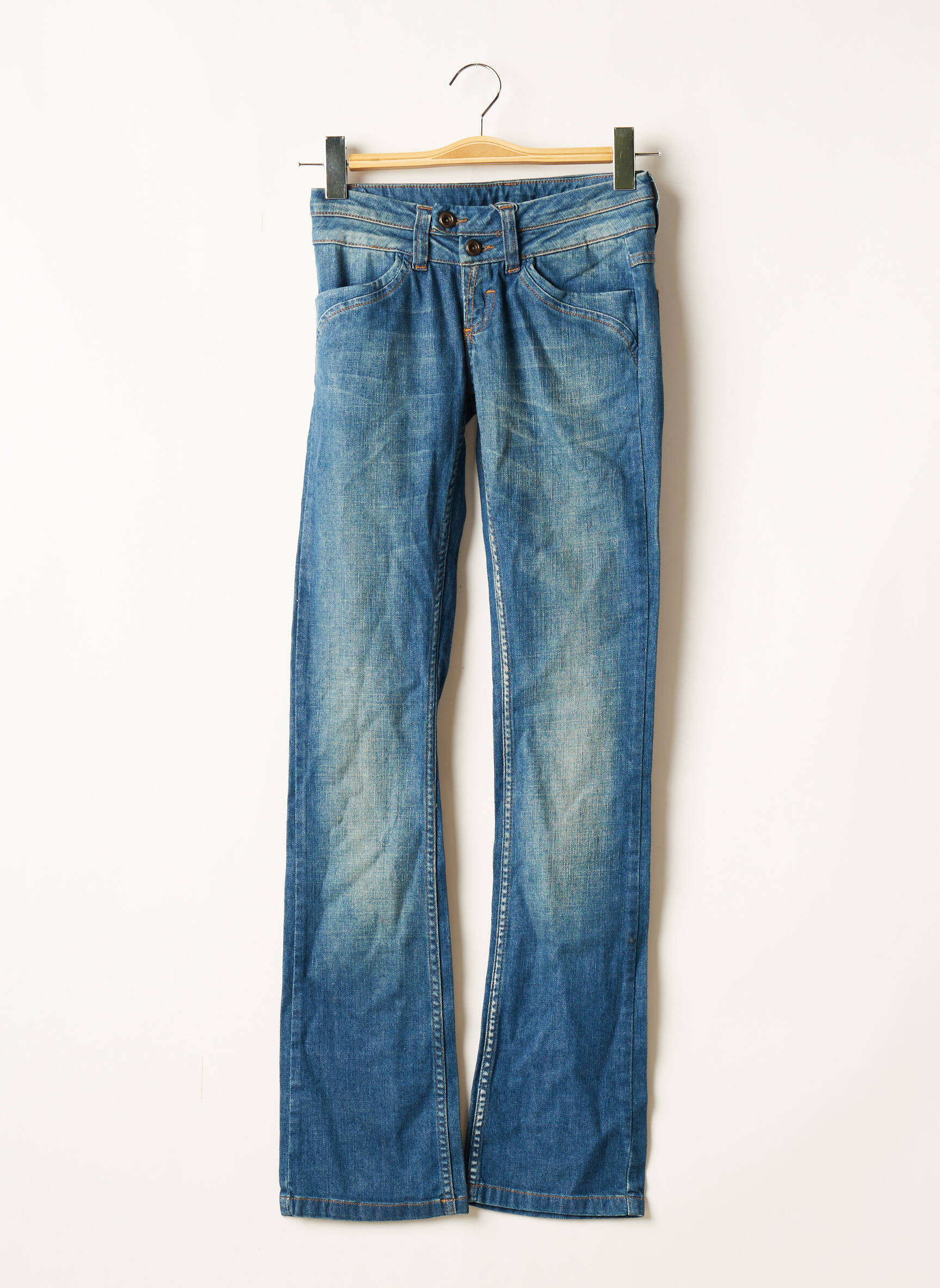 Vila Jean Flare Femme couleur bleu
