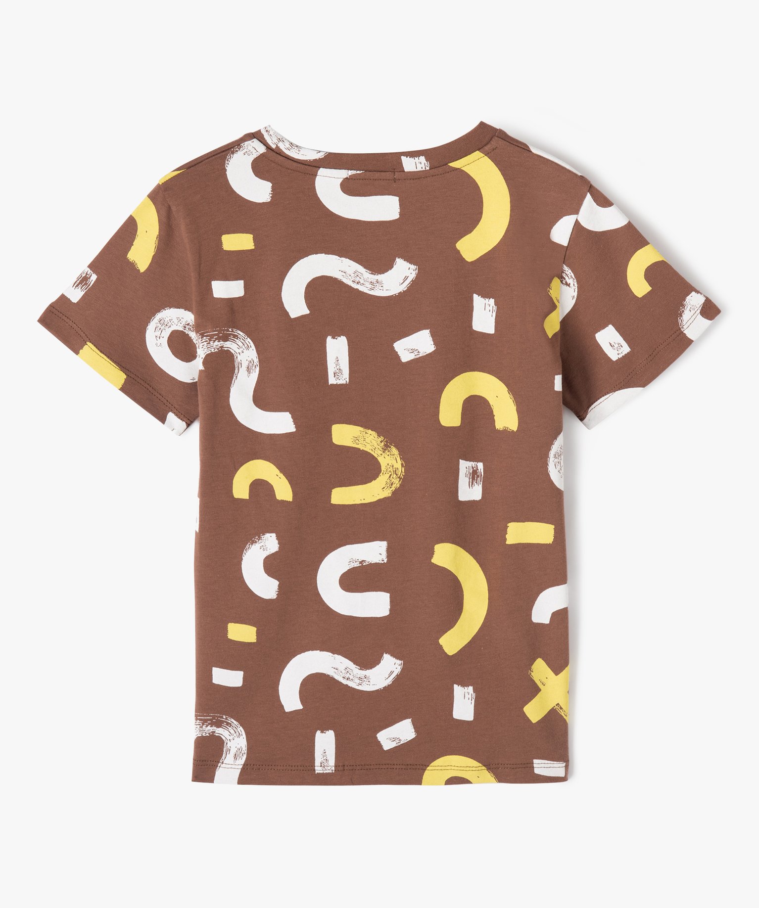 Tee-shirt manches courtes à motifs graphiques Garçon imprime | GEMO