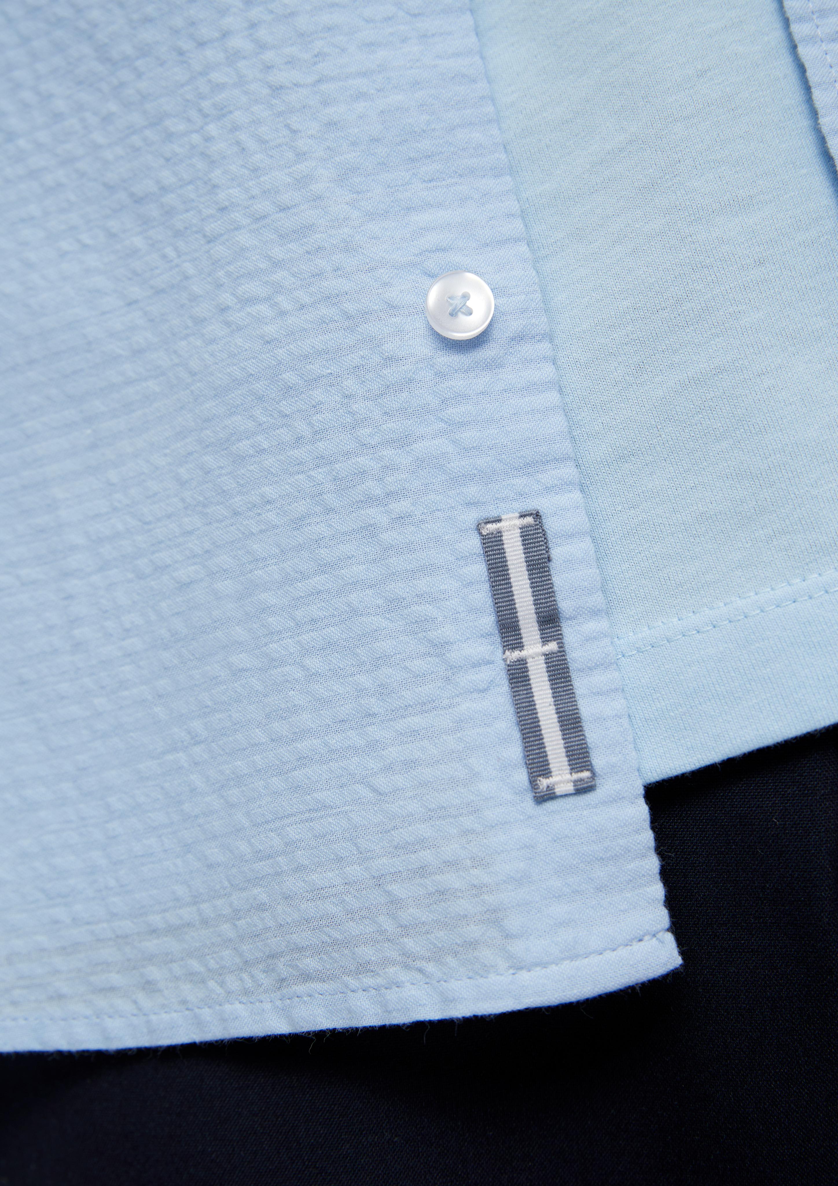 Regular: Kurzarmhemd im Streifendesign  2131012-5070
