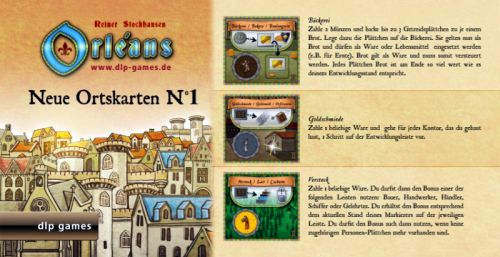 Orléans: Ortskarten-Edition N°1 (Erw.)